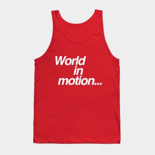World In Motion England World Cup 2018 Tribute Tank Top